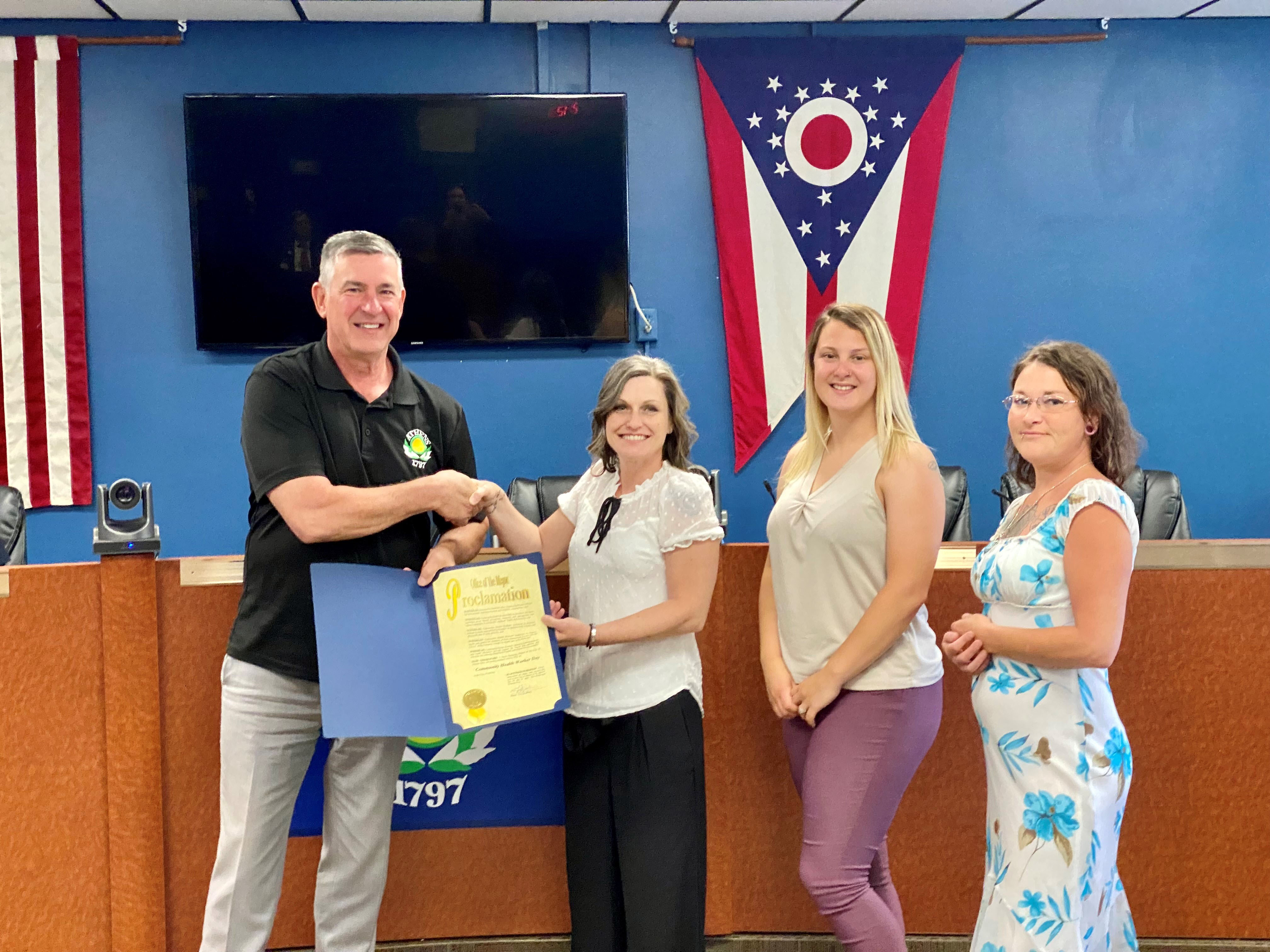 City of Athens signs proclamation making June 6 Community Health Worker Day